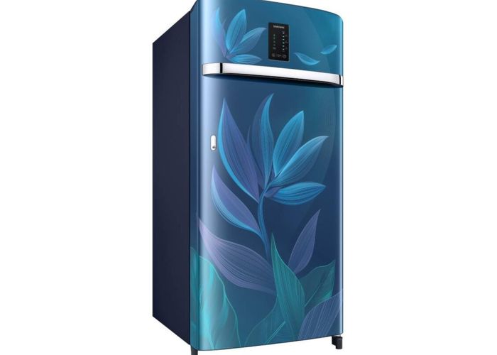 Samsung 189L 5-Star Single Door Refrigerator - Bloom Blue