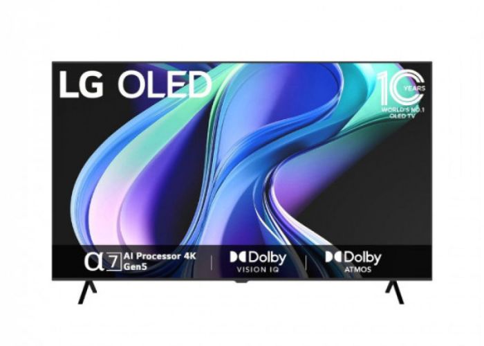 LG 55" 4K Ultra HD Smart OLED TV - Rocky Black