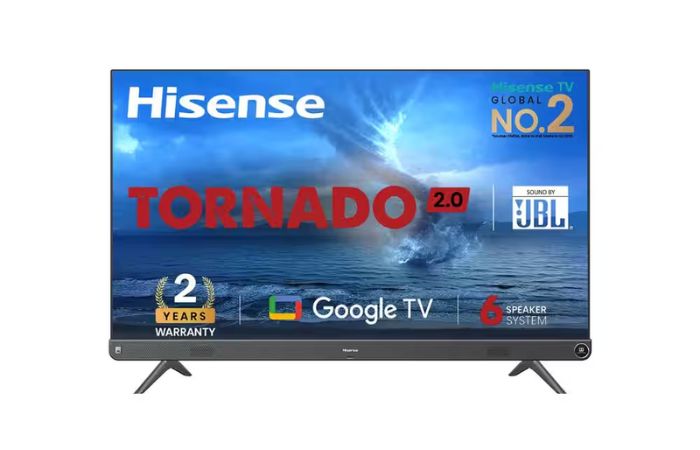 Hisense 50" 4K Ultra HD Smart LED Google TV - Metal Gray